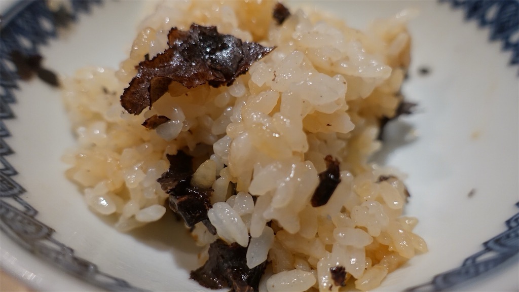 麻布十番 麻布 トリュフ炊き込みご飯