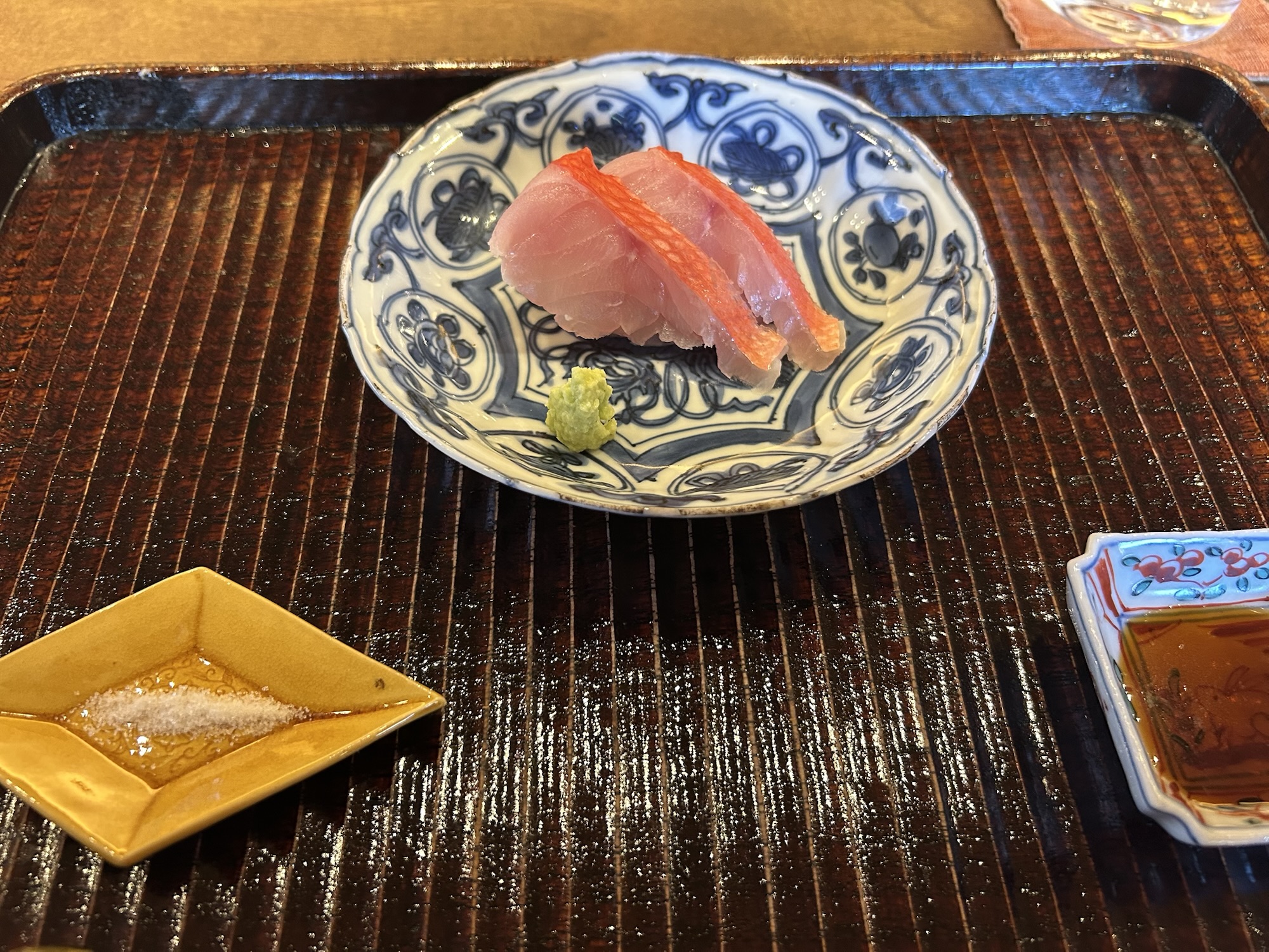 鎌倉 北じま 金目鯛の刺身