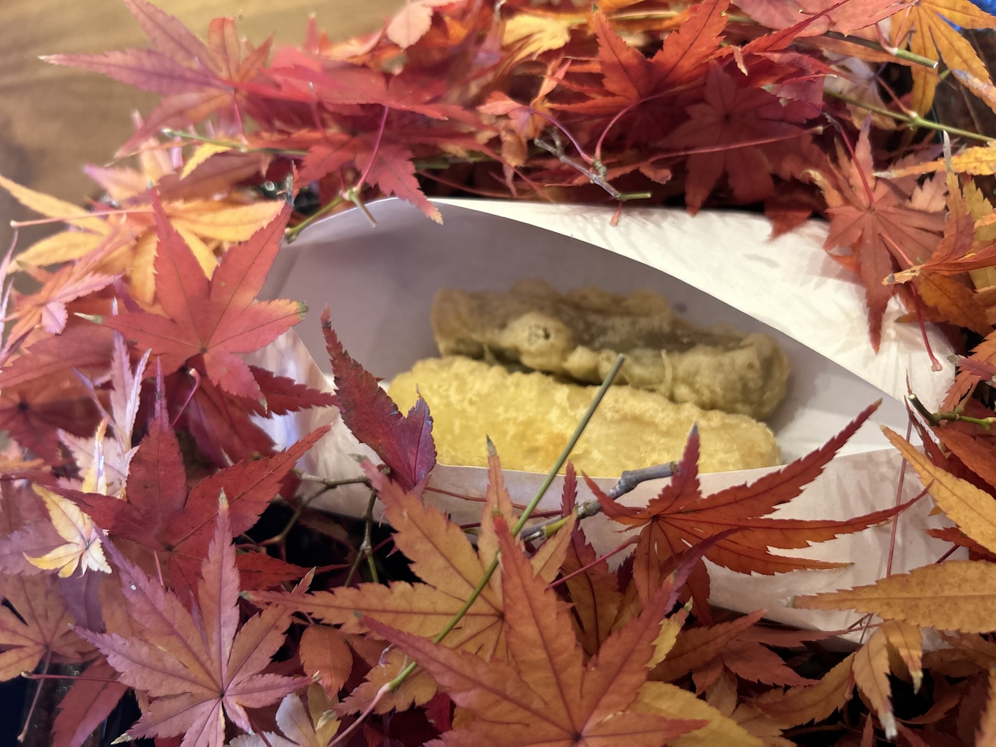 鎌倉 北じま 海老芋と牛蒡の天ぷら