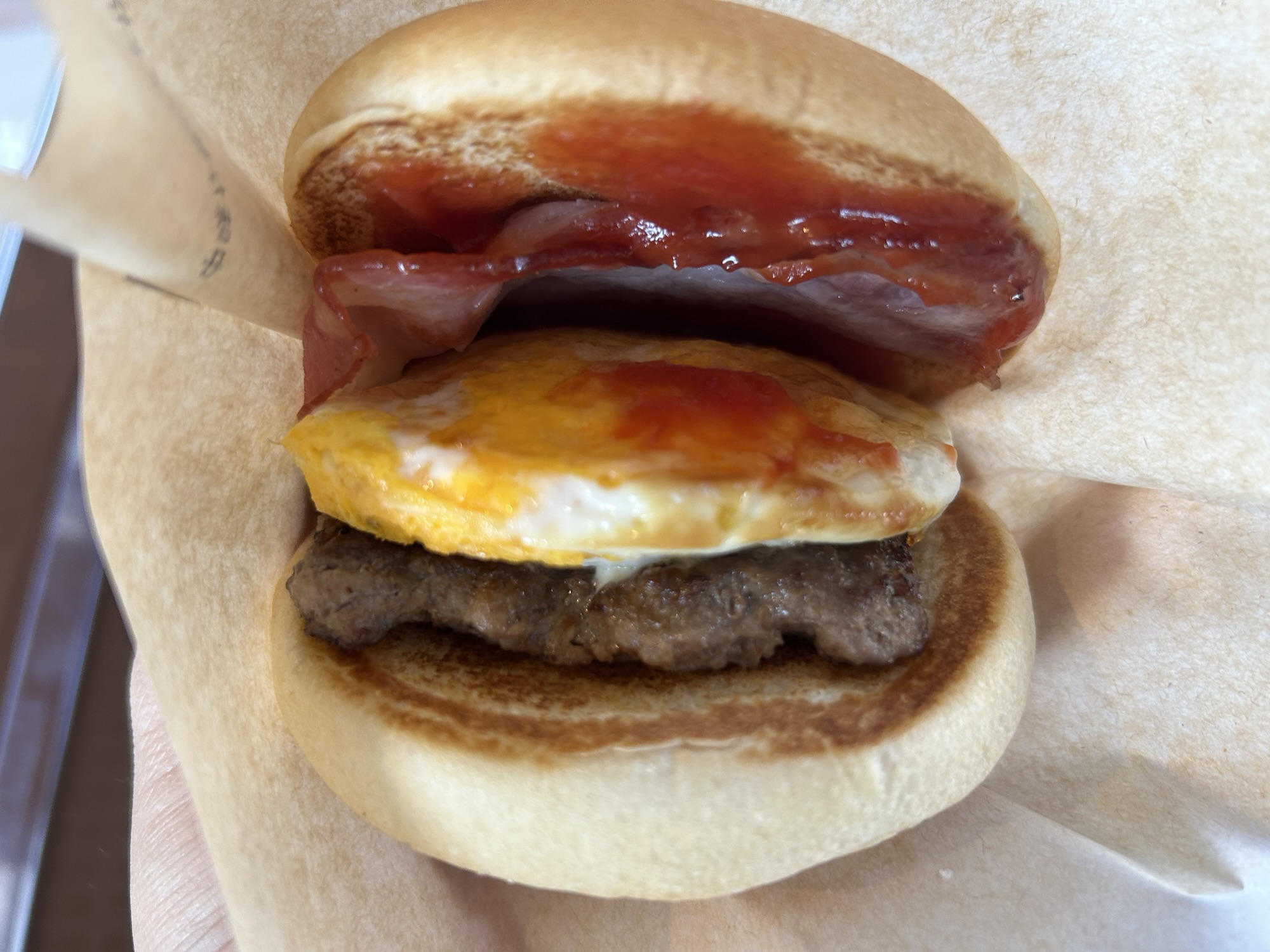 ウェンディーズ・ファーストキッチン Jr.チーズベーコンエッグバーガーセット