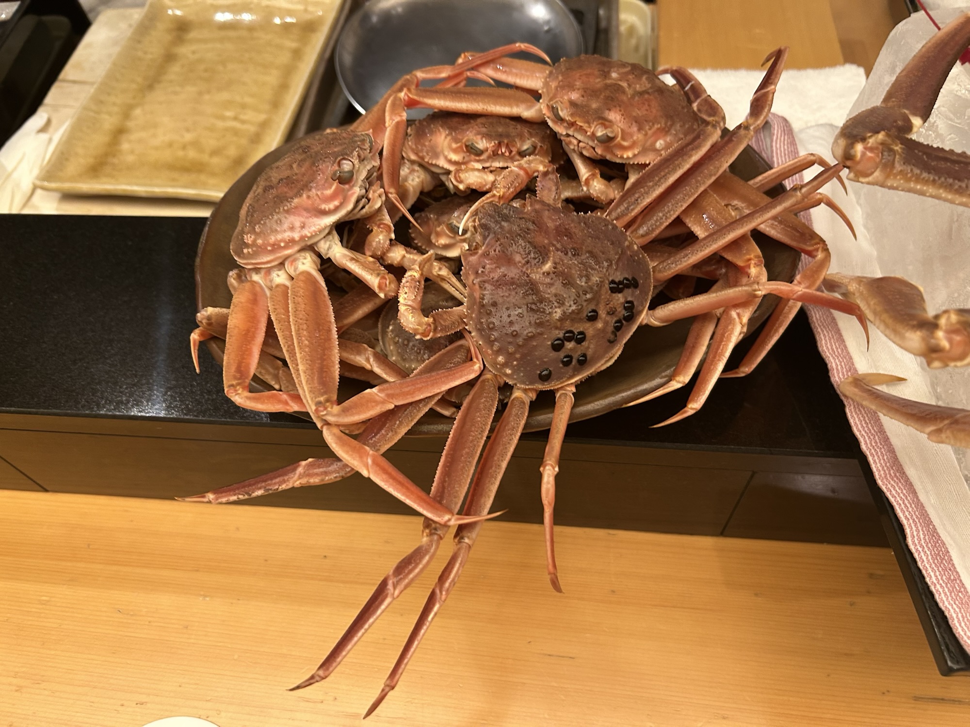 銀座 粋京 香箱蟹