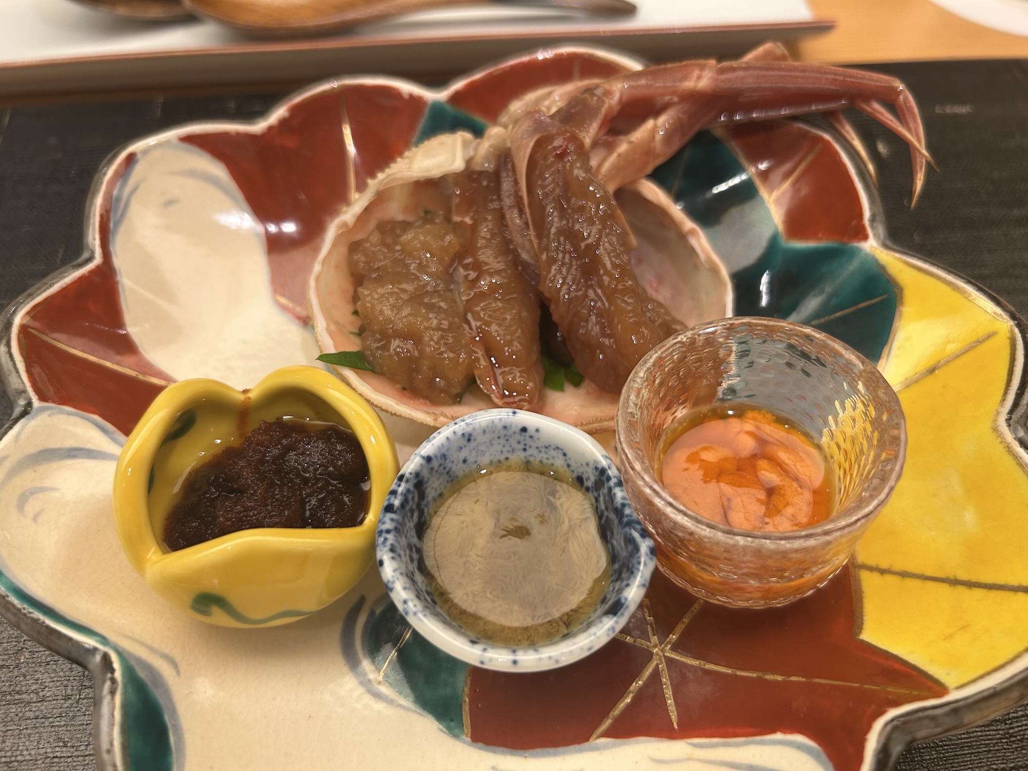 銀座 粋京 香箱蟹