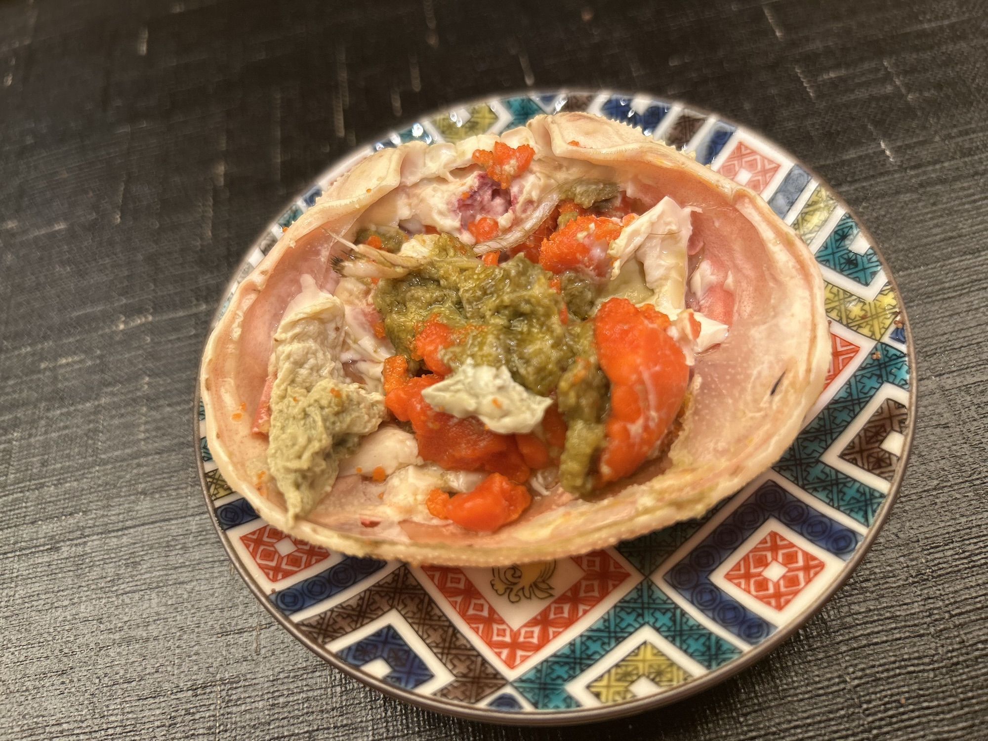 銀座 粋京 香箱蟹