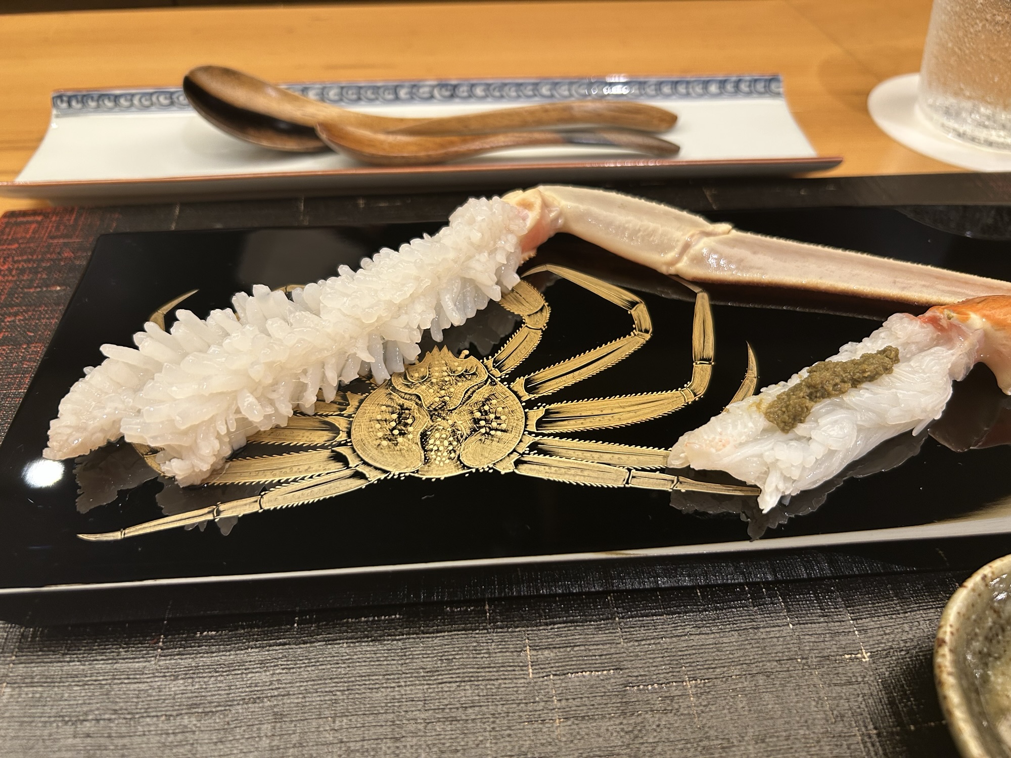 銀座 粋京 松葉蟹