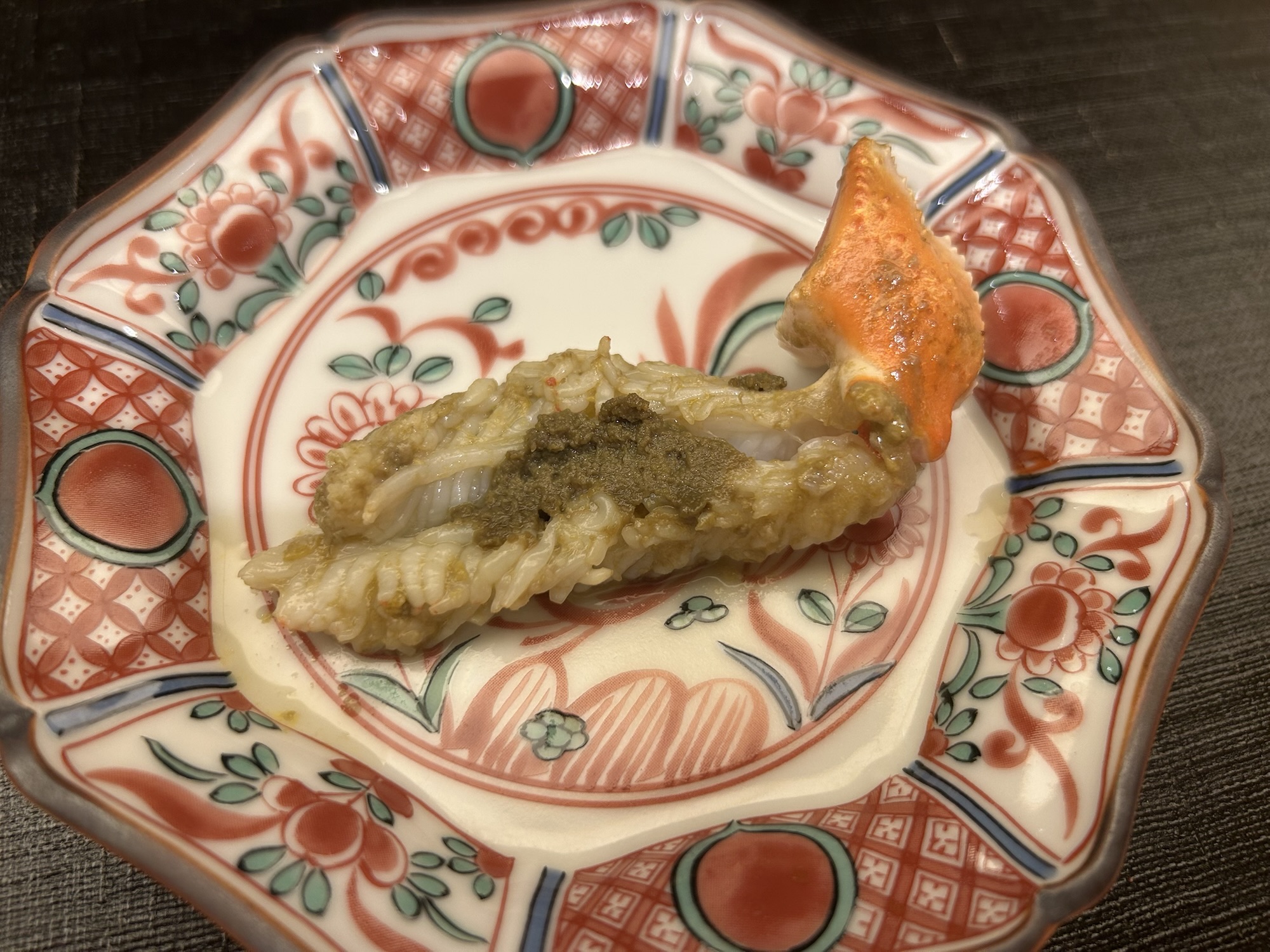 銀座 粋京 松葉蟹