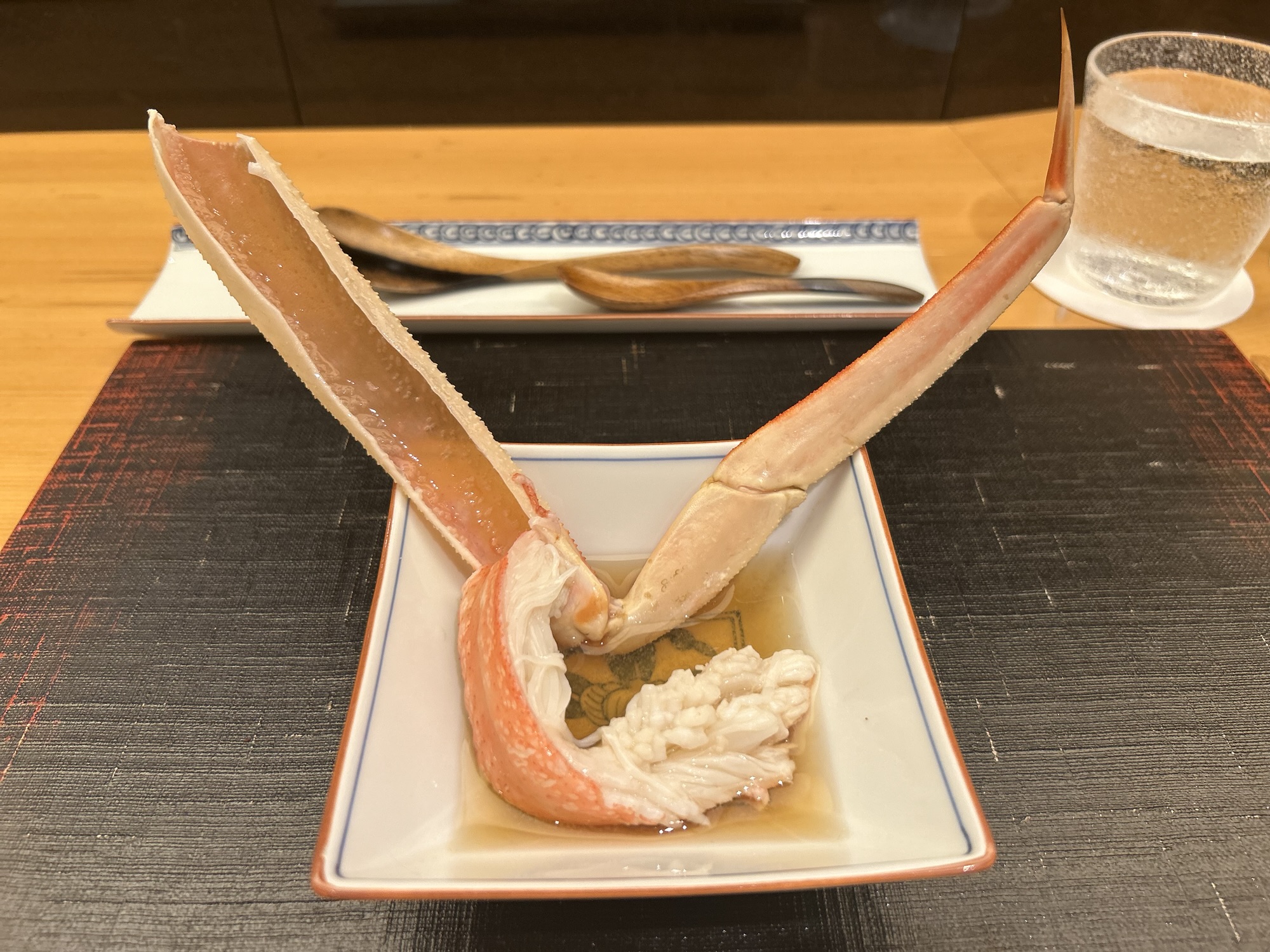 銀座 粋京 松葉蟹