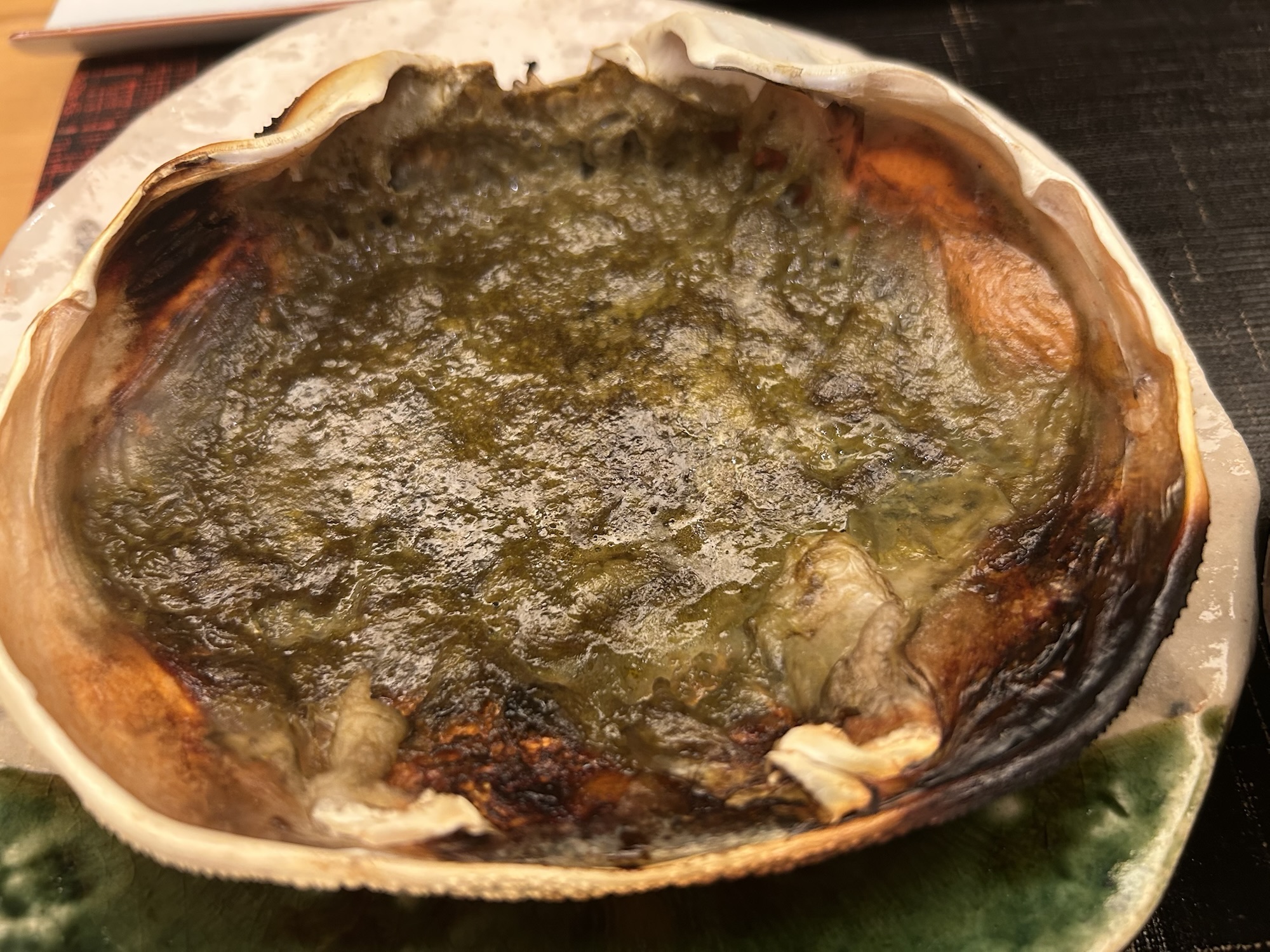 銀座 粋京 松葉蟹の蟹味噌