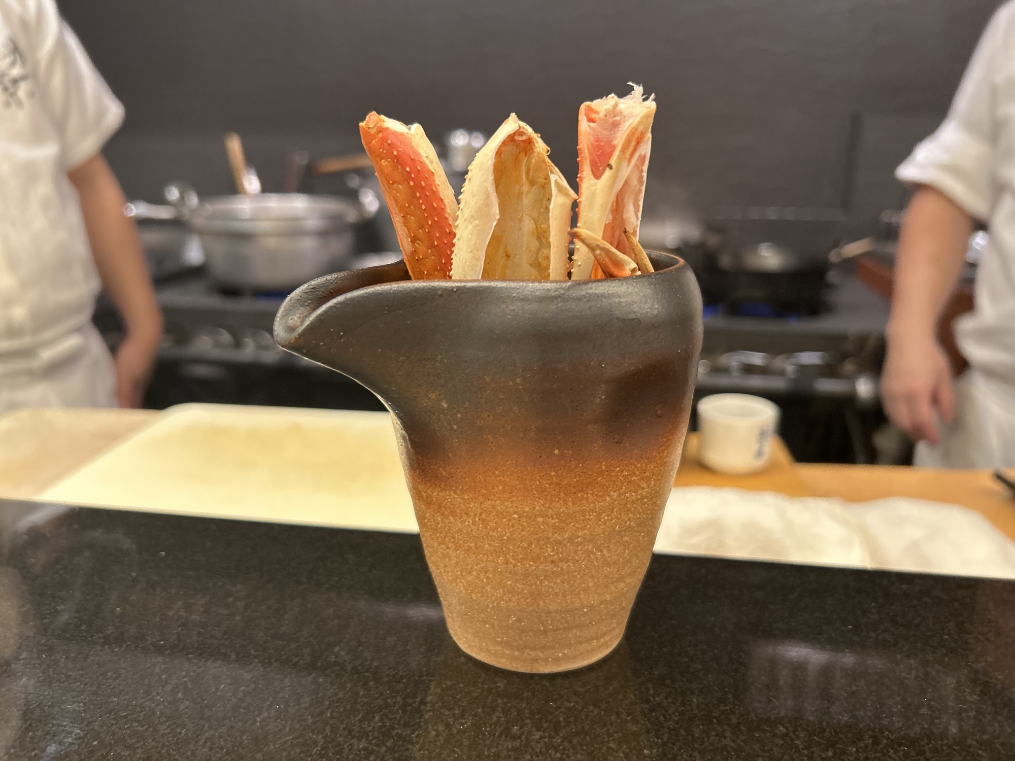 銀座 粋京 蟹酒