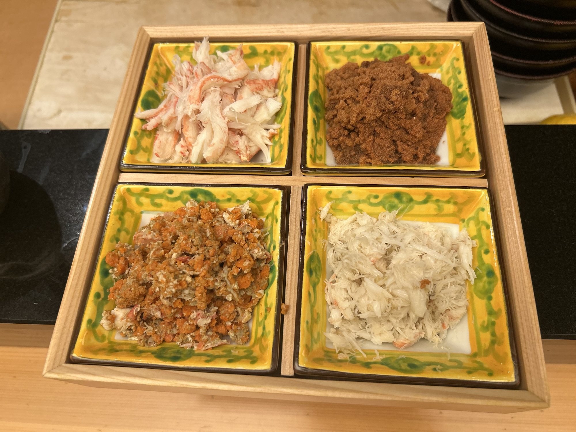 銀座 粋京 香箱蟹