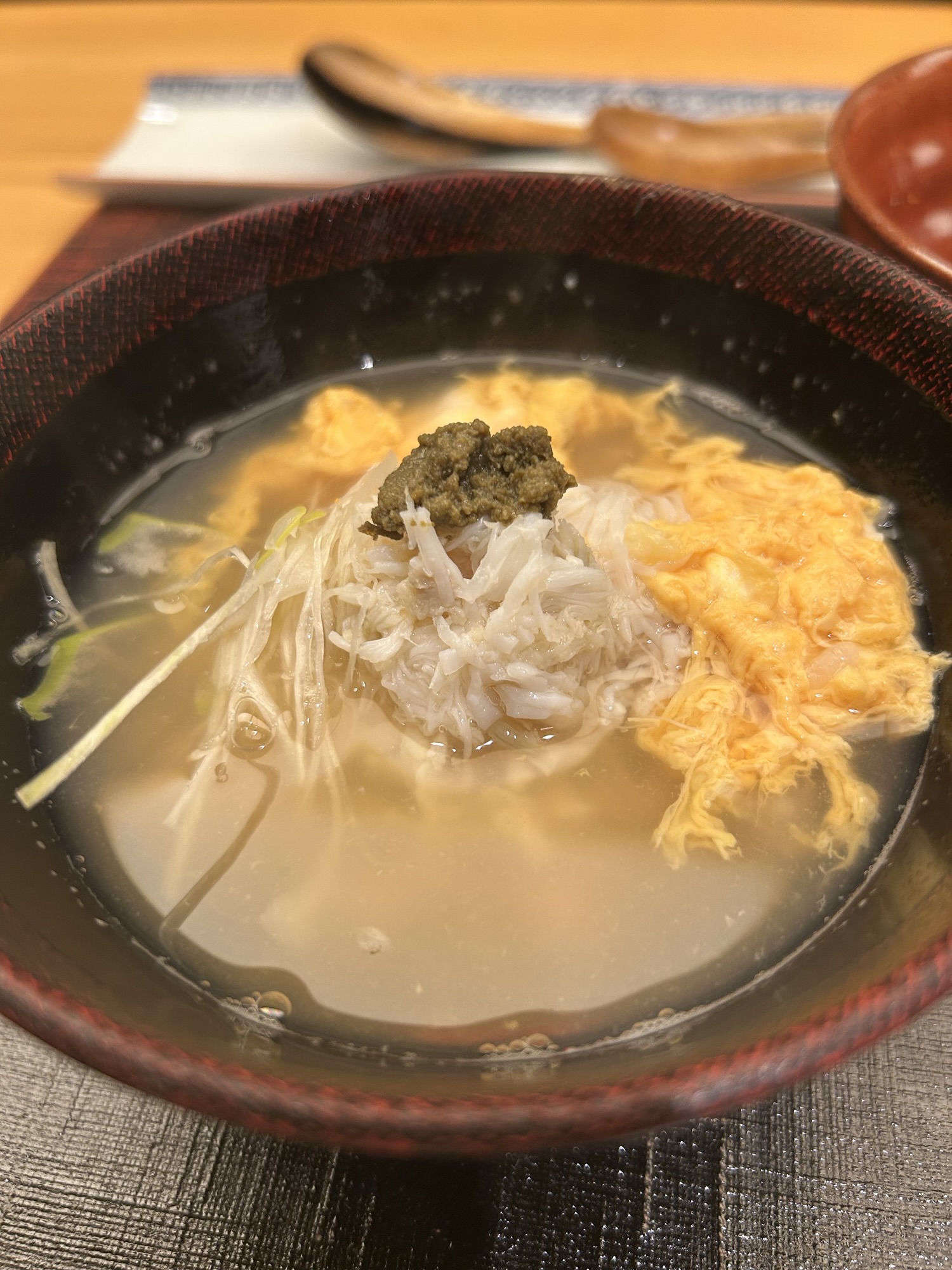 銀座 粋京 蟹茶漬け