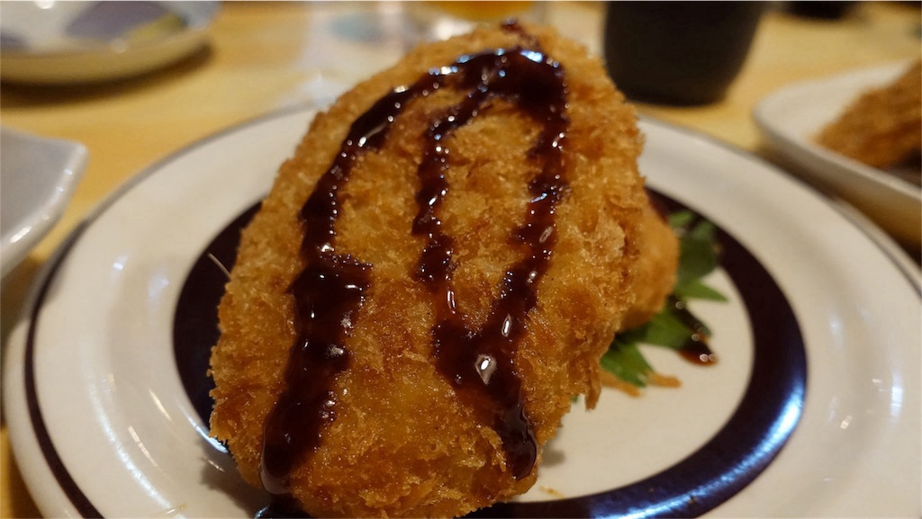 渋谷 大衆割烹 恵 コロッケ