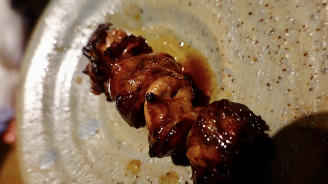 梅ヶ丘 やきとりshira 白レバー