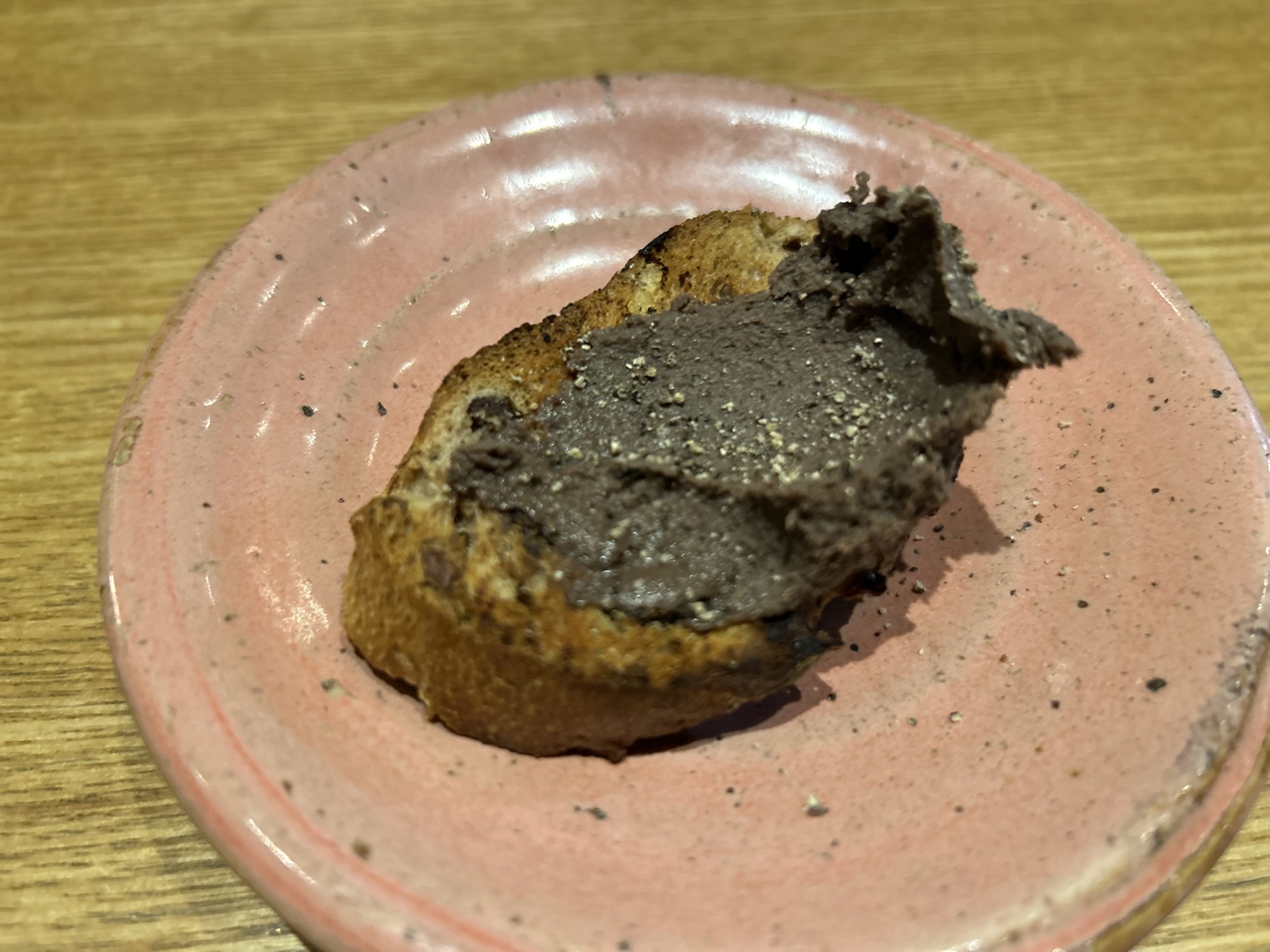 梅ヶ丘 やきとりshira レバーパテ