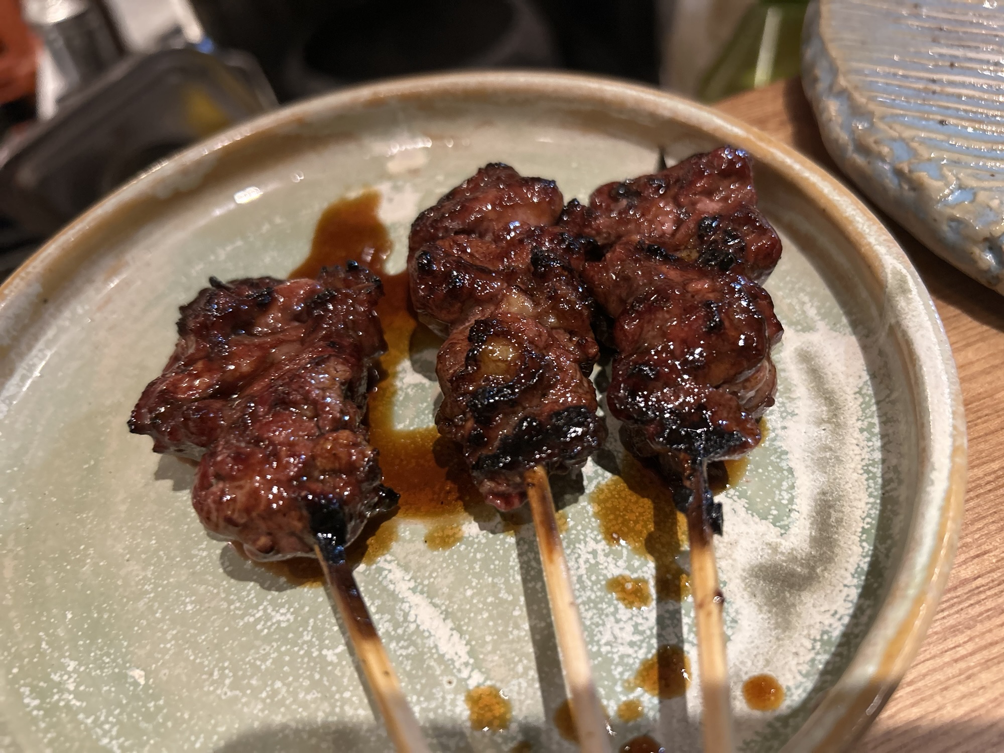 梅ヶ丘 やきとりshira 背肝