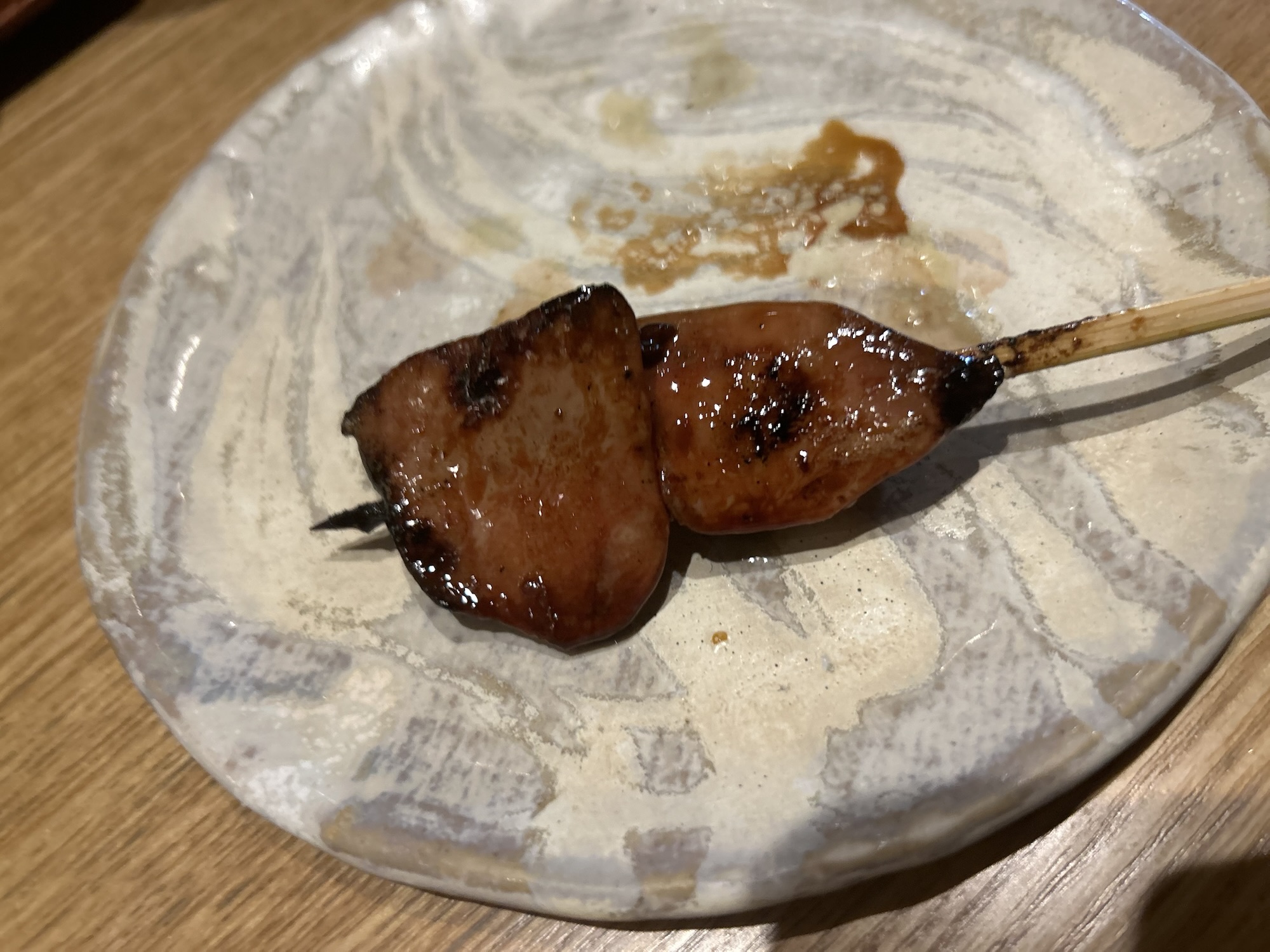 梅ヶ丘 やきとりshira レバー