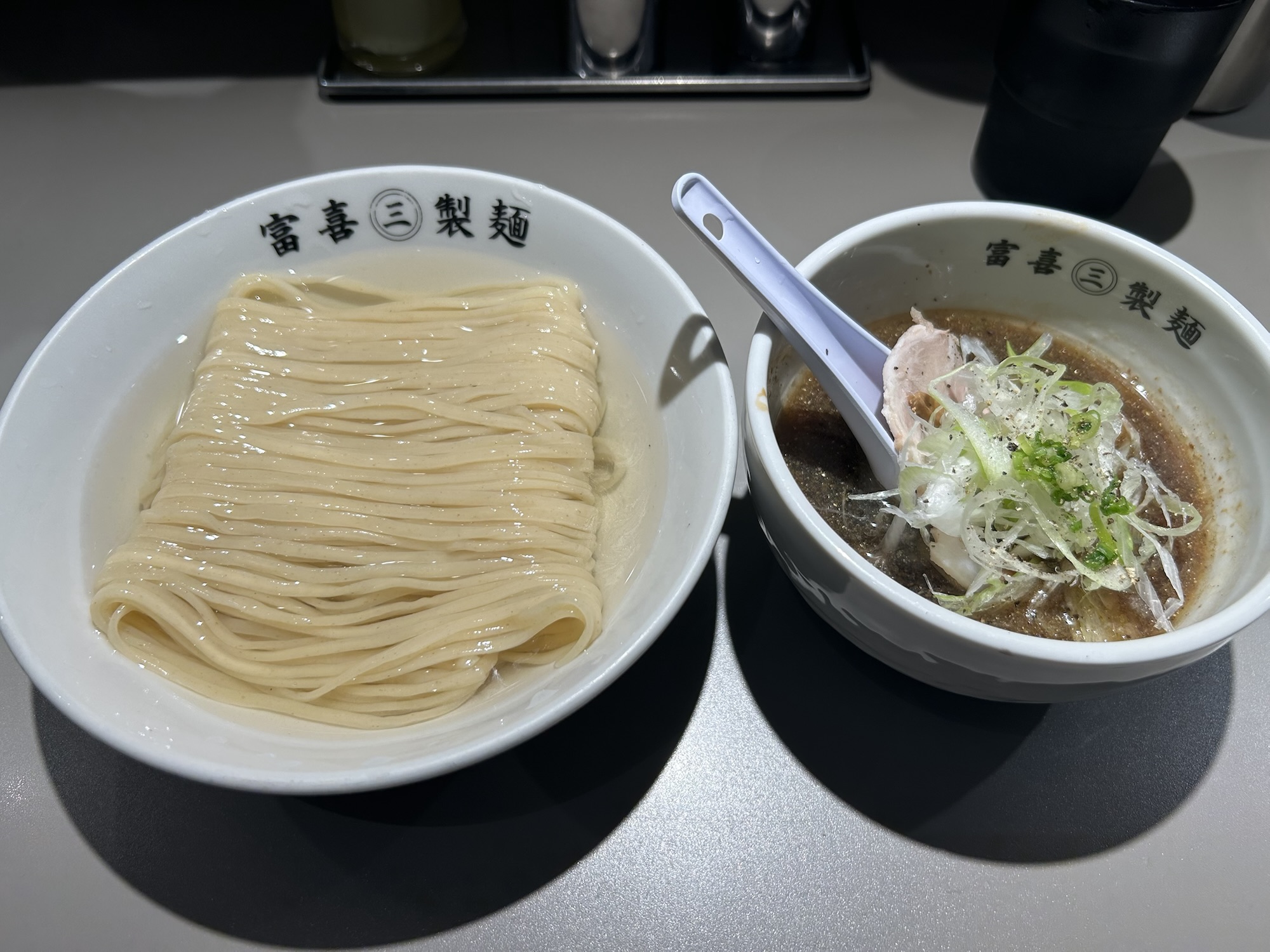 六本木 富喜製麺研究所 六本木店 鰹昆布水のどごし麺