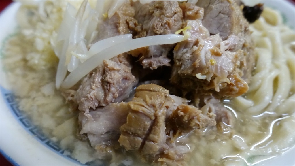 目黒 ラーメン二郎 目黒店 小ラーメン