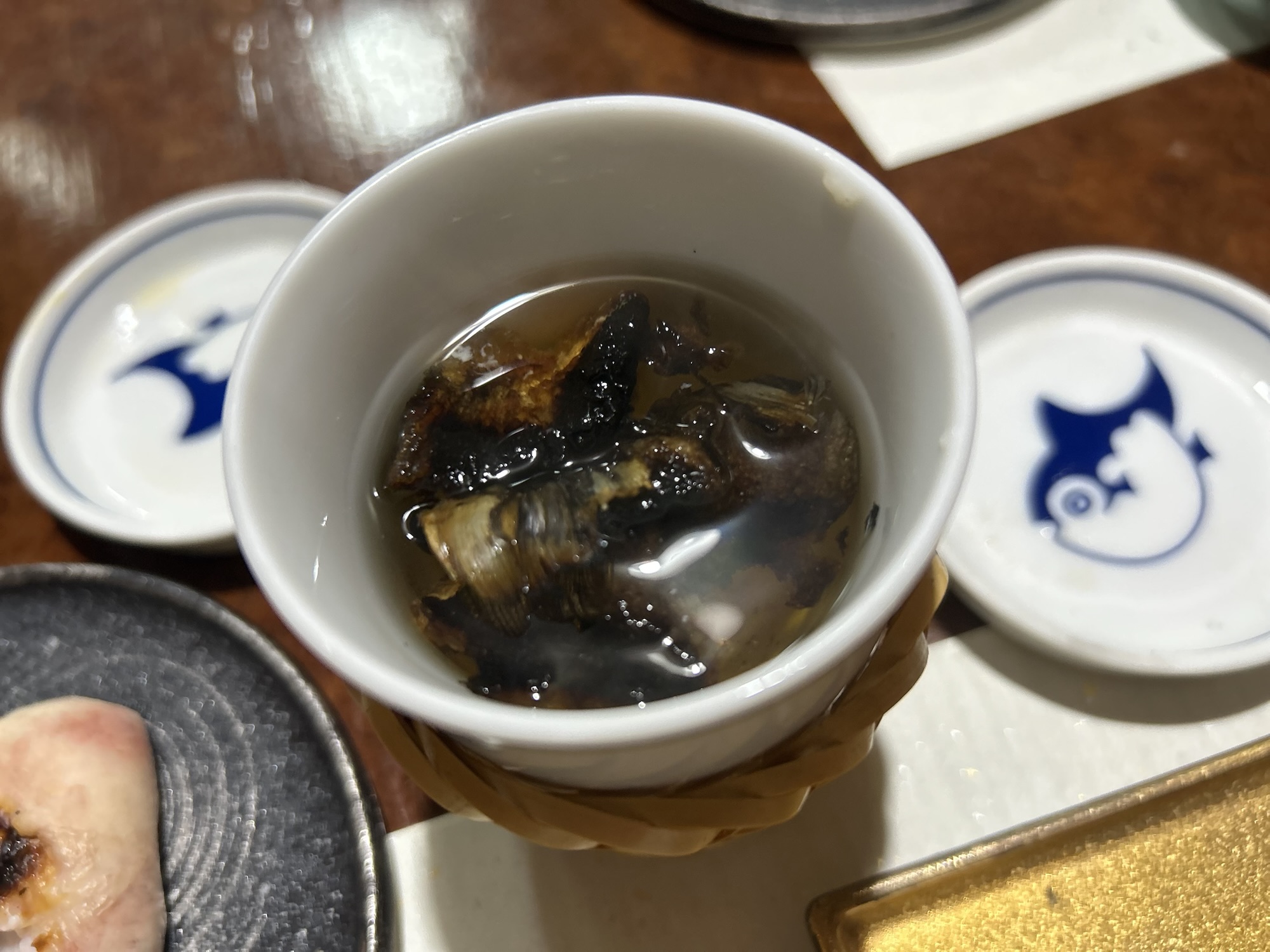 麻布十番 小やなぎ ふぐのヒレ酒