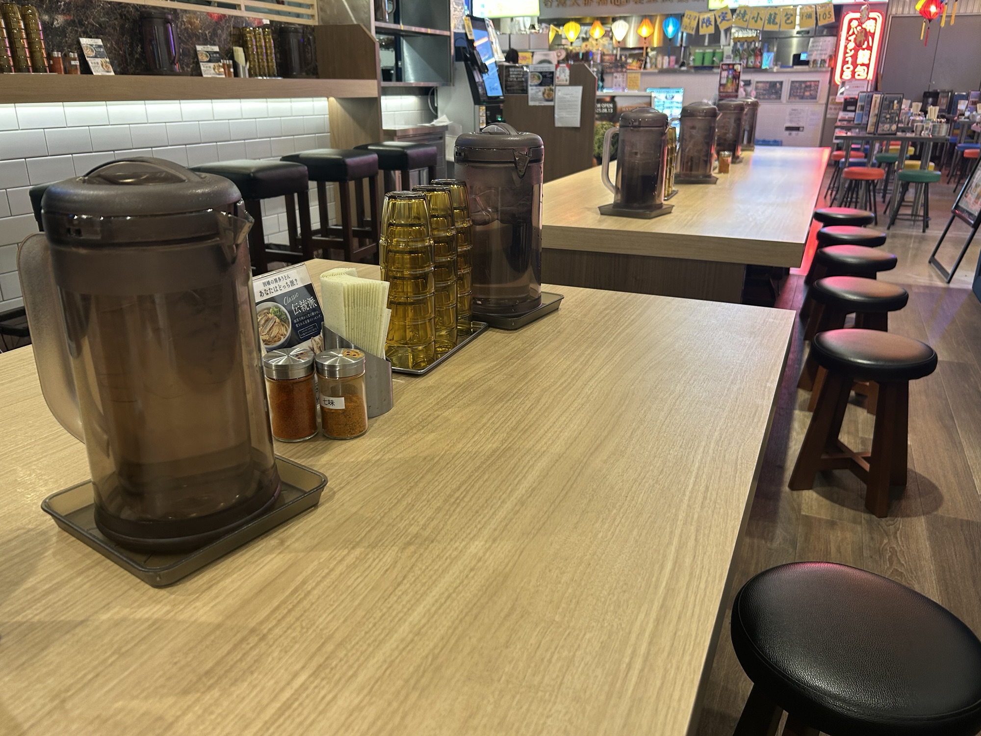 原宿 因幡うどん ハラカド店 店内