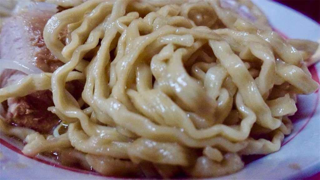 f:id:ikkoshinagawa:20180929124025j:image 一乗寺 ラーメン二郎 京都店 ラーメン