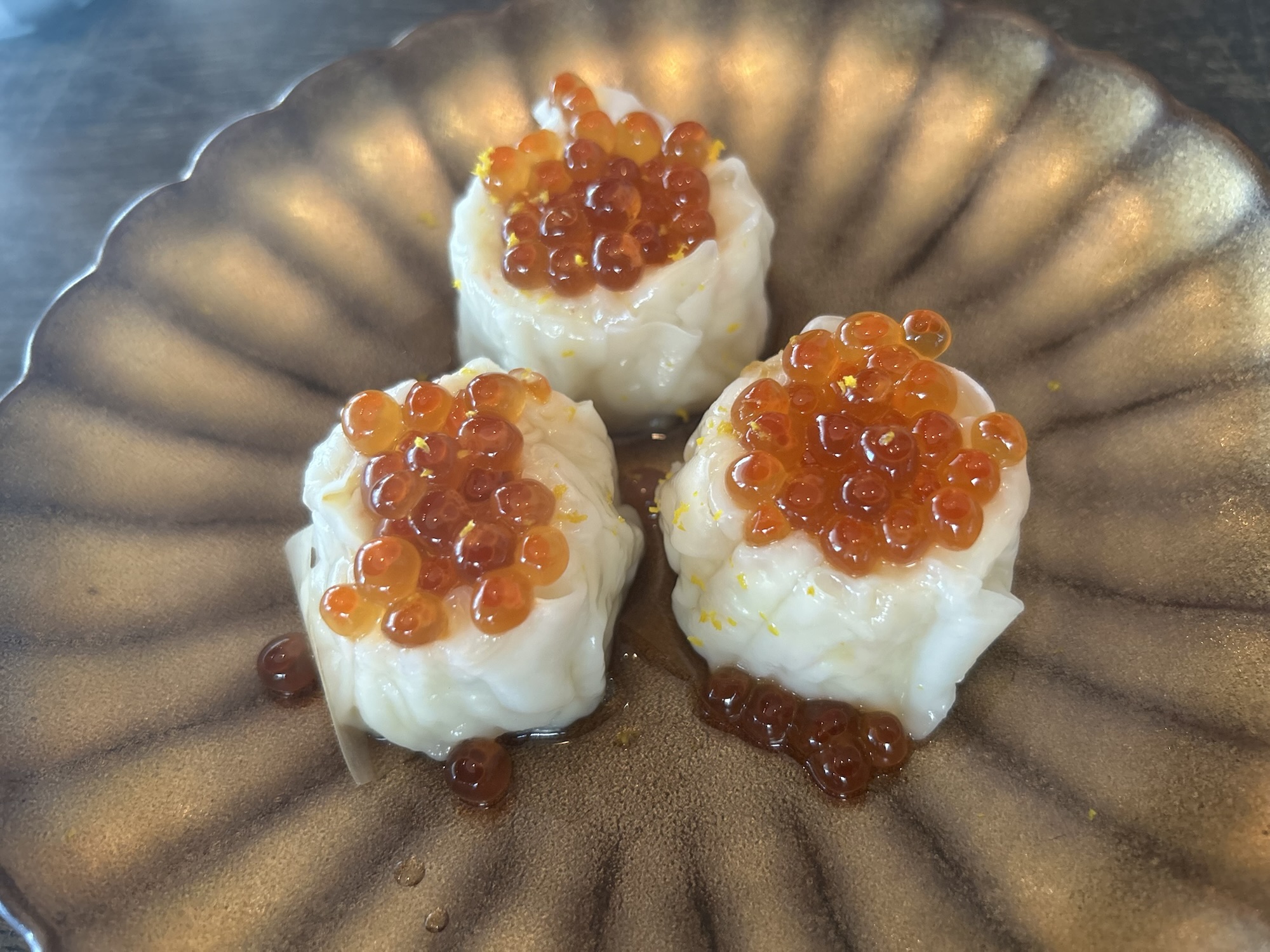 渋谷 雷庵 ずわい蟹の和風焼売