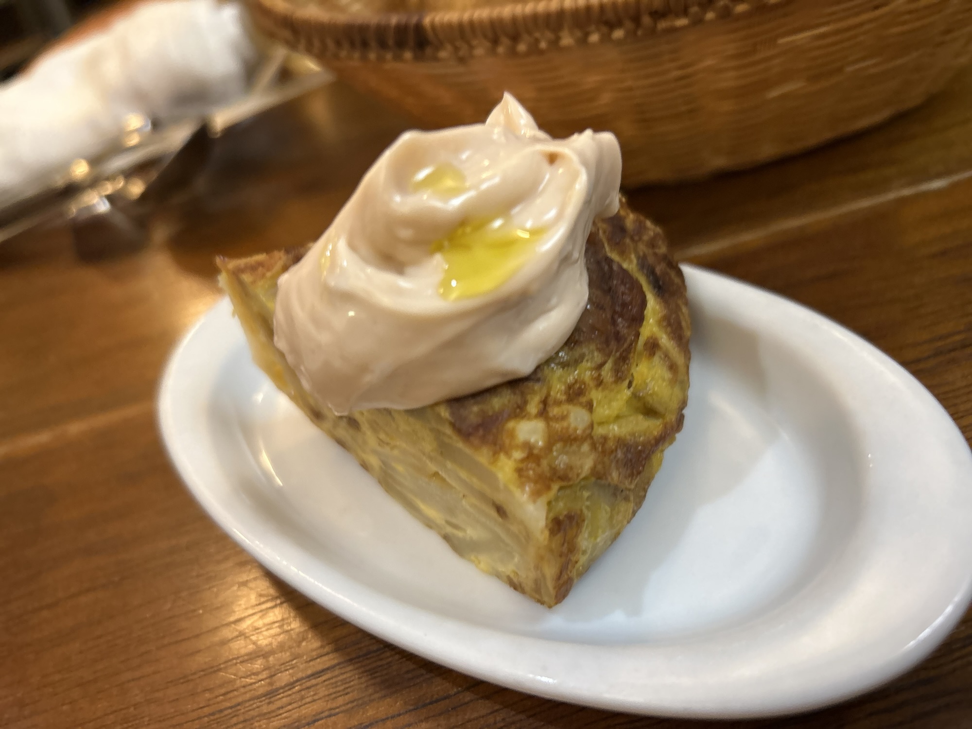 神泉 ミネバル スペイン風オムレツ