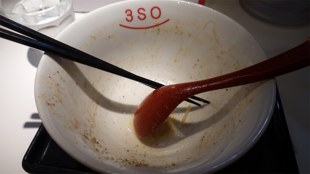 町田市 RAMEN 3SO 味玉煮干し3SO