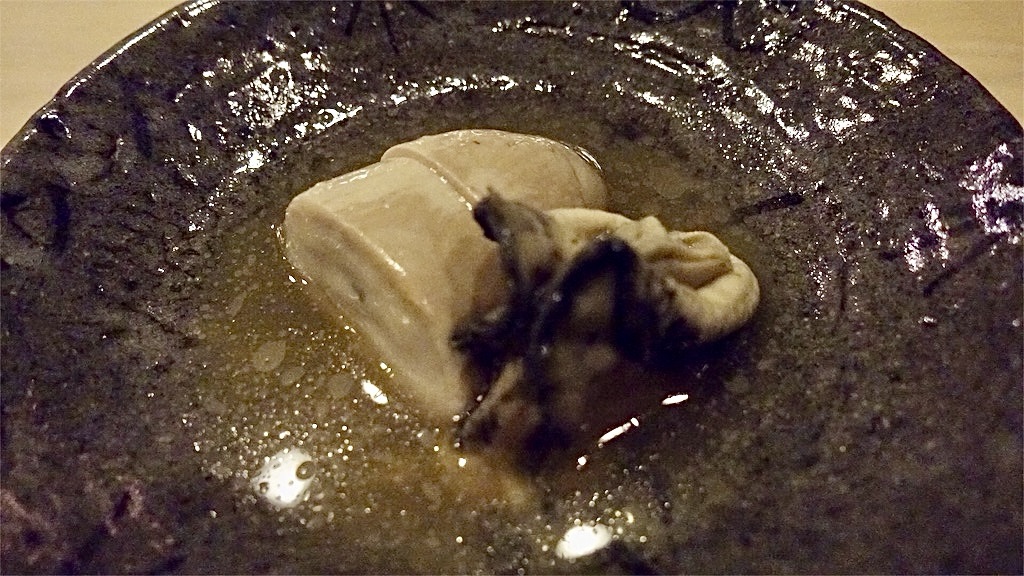 f:id:ikkoshinagawa:20180910212808j:image 北新地 鮨 ほしやま 牡蠣