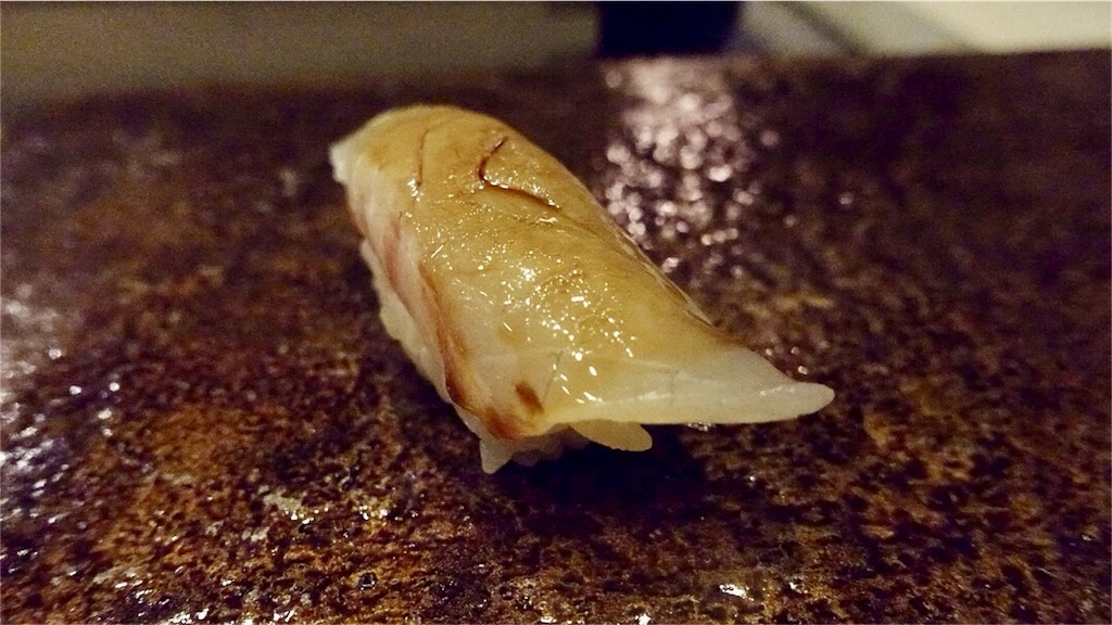 f:id:ikkoshinagawa:20180910212712j:image 北新地 鮨 ほしやま 真鯛