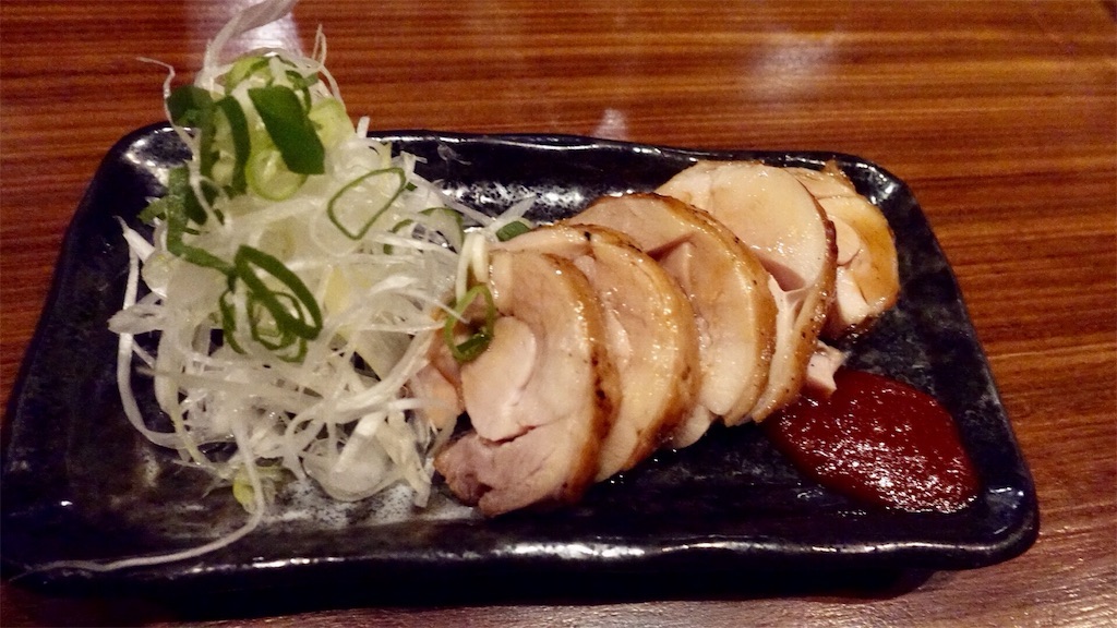 巣鴨 麺や いま村 炭焼き鶏チャーシュー