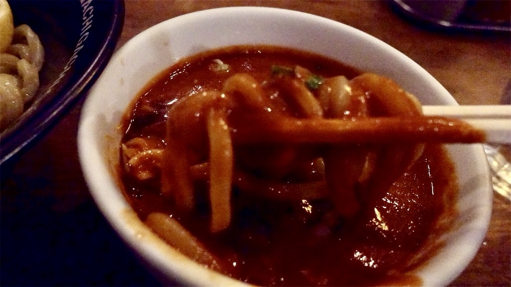 f:id:ikkoshinagawa:20181125100209j:image 新宿 二丁目つけめん ガチ つけめん RED