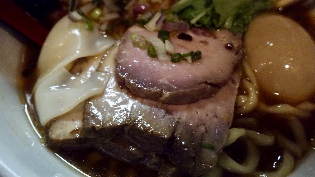 市が尾 麺処 秋もと 特製醤油