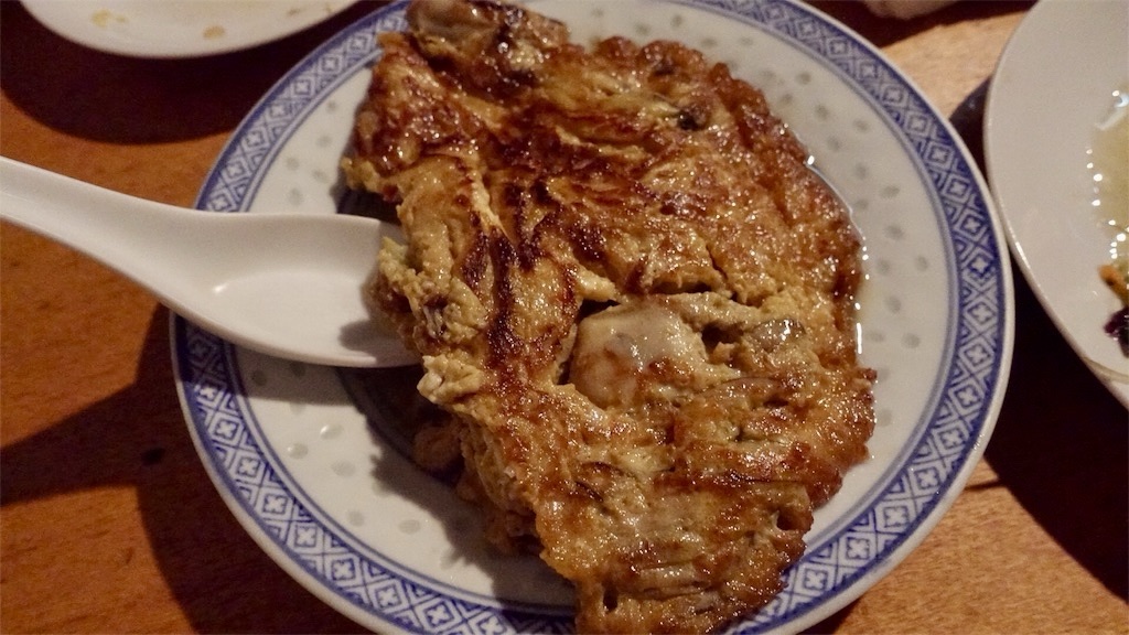 明治神宮前 東坡 牡蠣いり玉子焼き