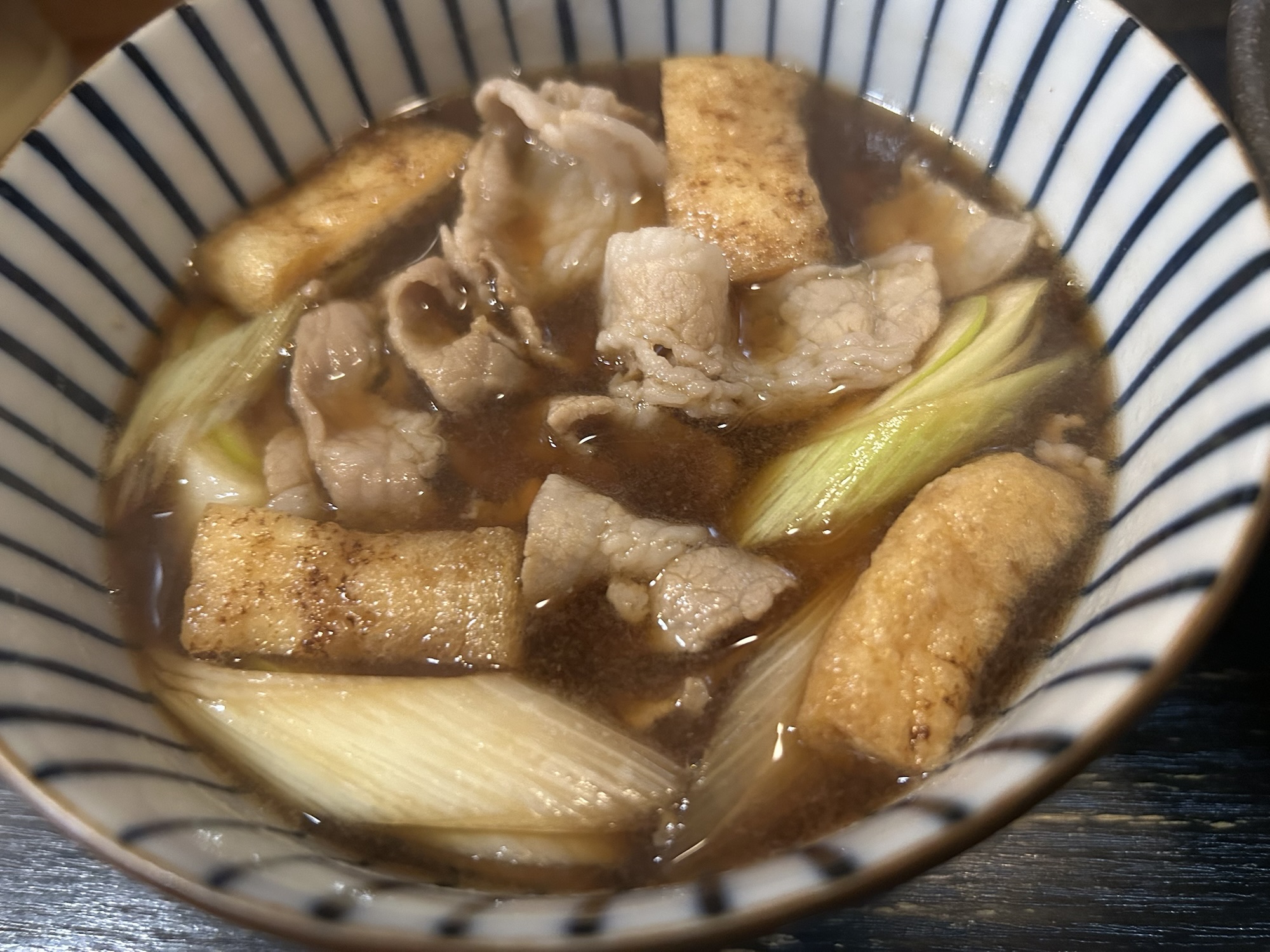 高円寺 とこ井 肉汁つけうどん