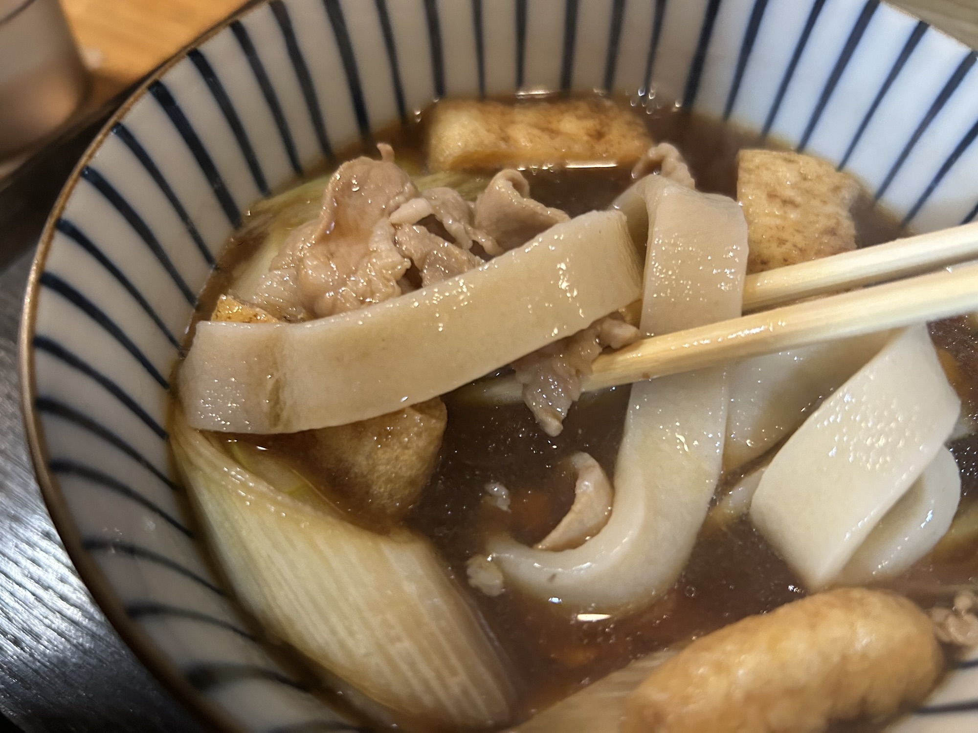高円寺 とこ井 肉汁つけうどん