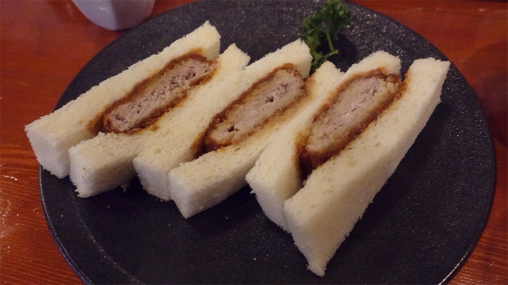 表参道 とんかつ まい泉 青山本店 ヒレかつサンド