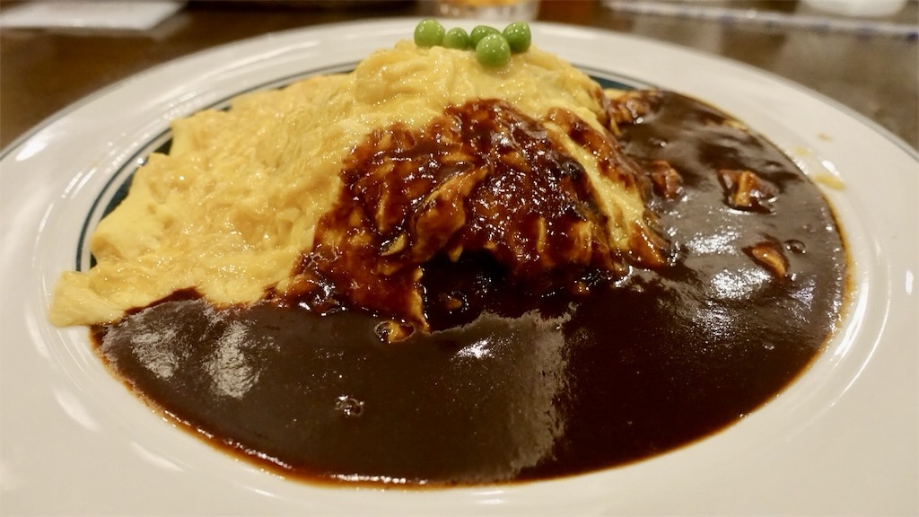 調布 洋食亭 ブラームス トリエ京王調布店 花咲オムライス