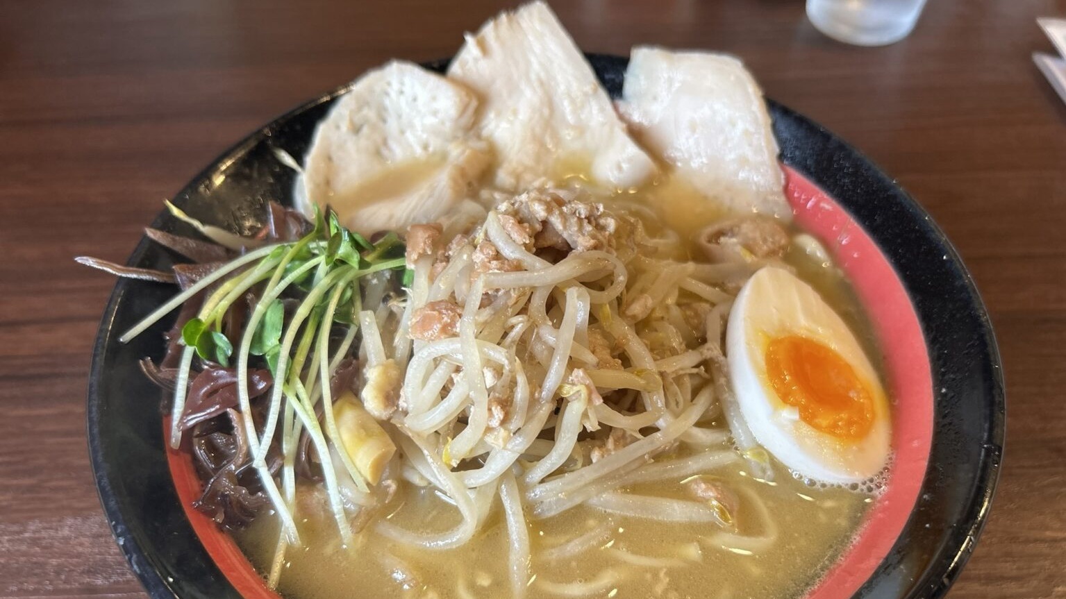 京王よみうりランド 銀河系ラーメン 煮鶏 煮鶏ラーメン