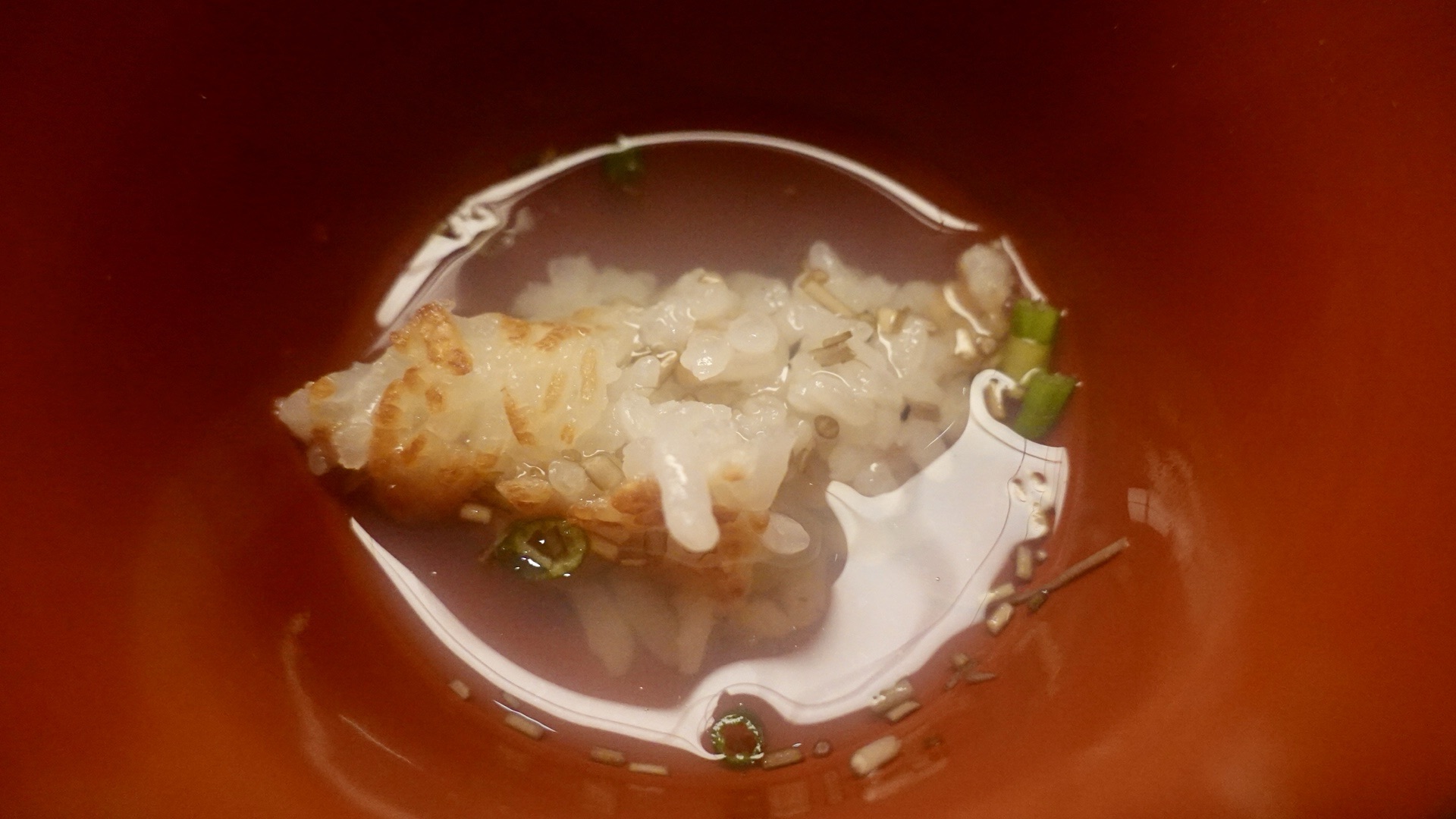 広尾 鮨 陸 おこげと蛤出汁