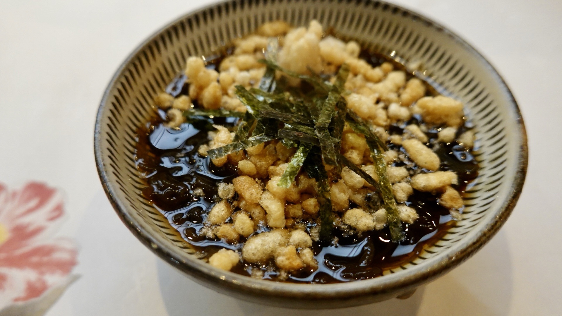 神泉 すし菊地 たぬきそば