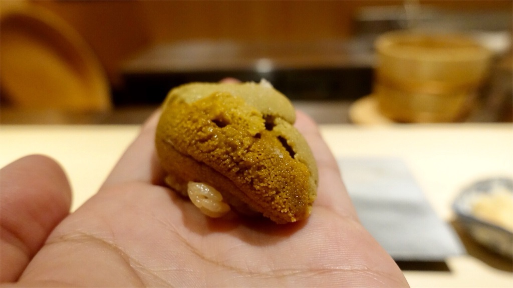 川口市 鮨 猪股 ウニ