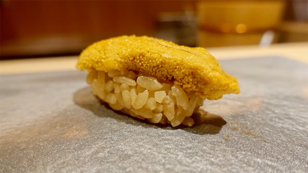 川口市 鮨 猪股 雲丹