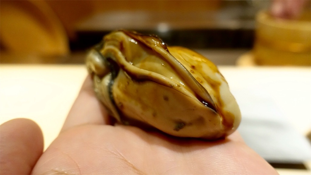 川口市 鮨 猪股 牡蠣