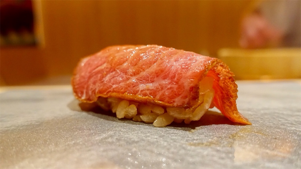 川口市 鮨 猪股 大トロ