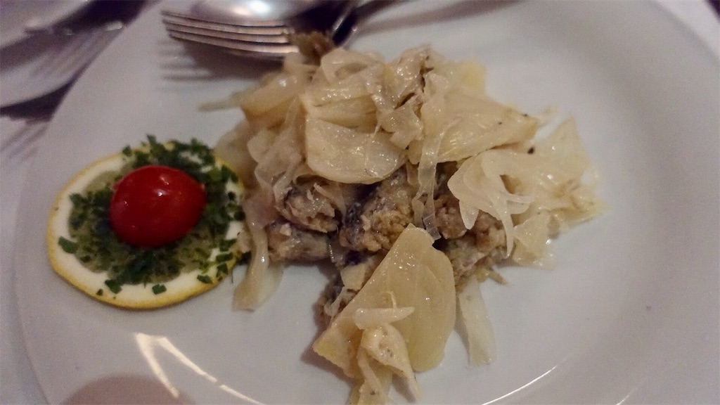 ヴェネツィア Vecia Cavana 鰯のマリネ