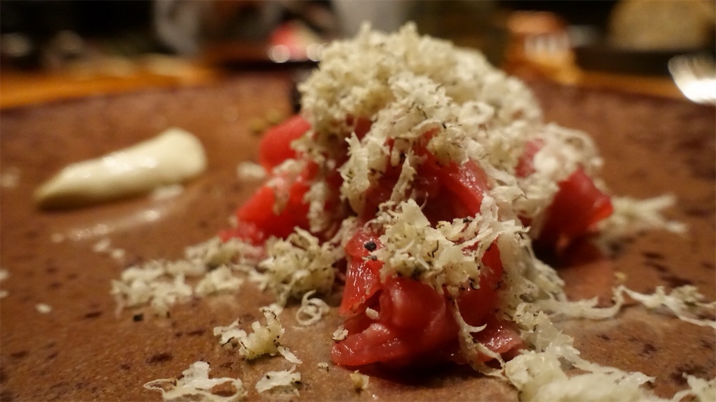 ローマ Il Pagliaccio 牛肉のカルパッチョ