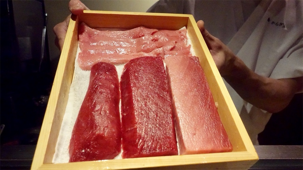 日吉町 鮨 かんざき マグロ