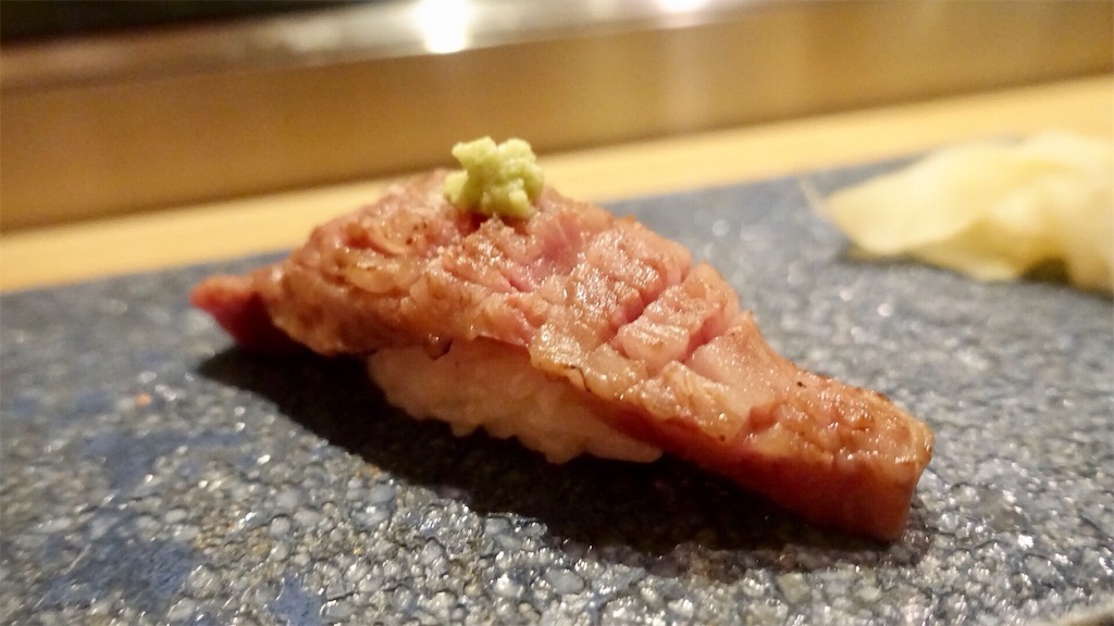 日吉町 鮨 かんざき 静岡牛