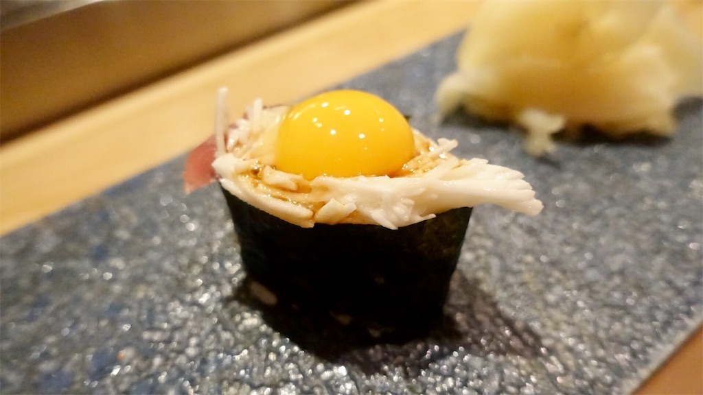 日吉町 鮨 かんざき 鮪の山かけ