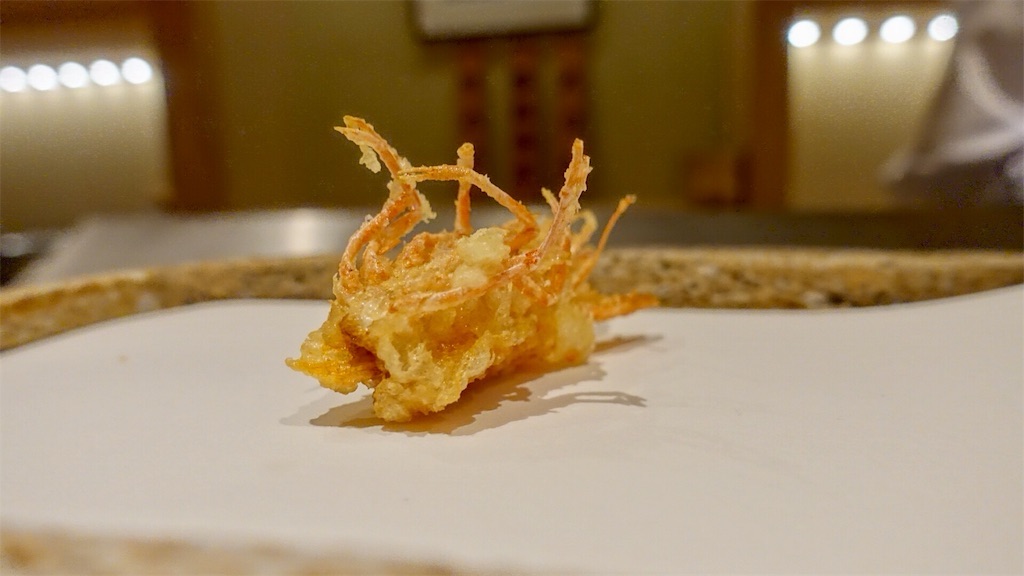 人形町 日本橋 蕎ノ字 海老の頭